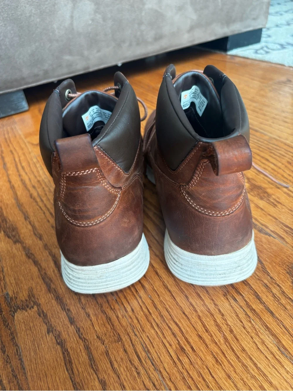 Timberland grayden Brown Leather Men's Lace-Up Boots